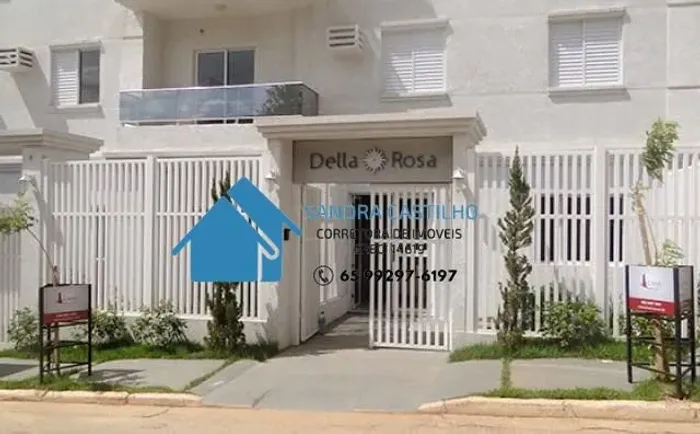 Della Rosa 1 Ap Mobiliado 1/4 1vg otima localização Santa Rosa