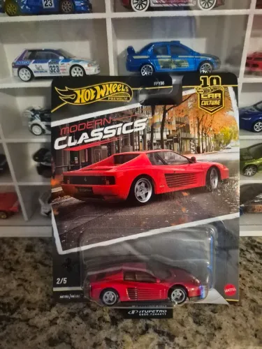 Hot Wheels Premium Ferrari Testarossa - Modern Classics - Car Culture - Metal/Metal