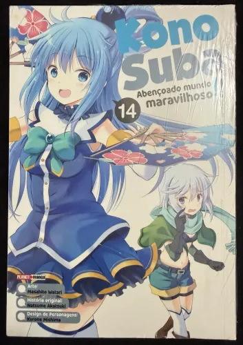 Konosuba Abençoado Mundo Maravilhoso !! 14 NOVO LACRADO - Planet Manga