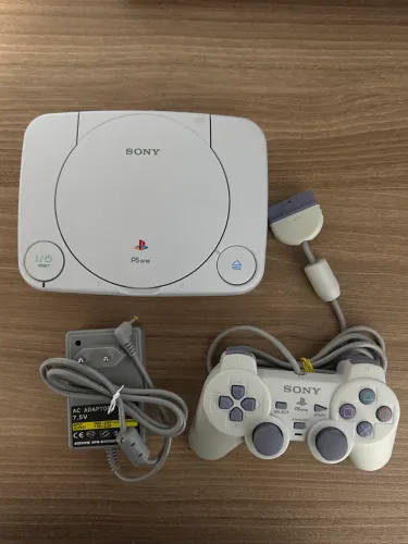 Console PS1 Psone Baby + Controle Original - Leitor 100%