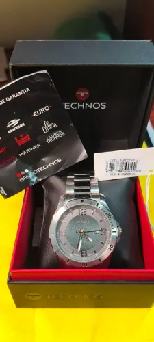 Relogio technos quartz Military zero sem uso na caixa com NF e garantia