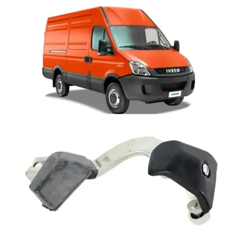 CARRINHO GUIA SUPERIOR CENTRAL IVECO DAILY 2008 A 2018 PORTA CORRER