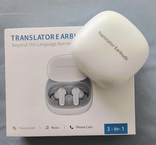 Fone de Ouvido Com Tradutor