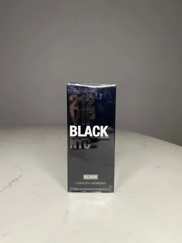 Perfume 212 vip Black Elixir 100ml lacrado original.