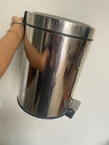 Lixeira inox Tramontina