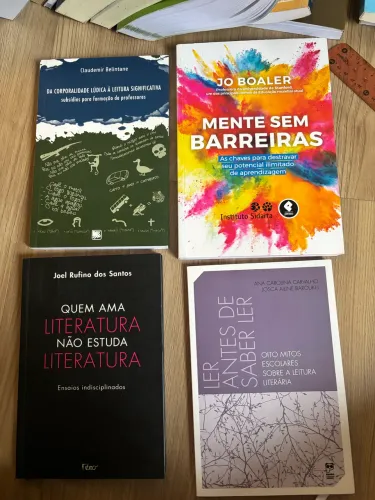 Kit ensino: Mente sem barreiras, quem ama literatura, da corporalidade lúdica +1