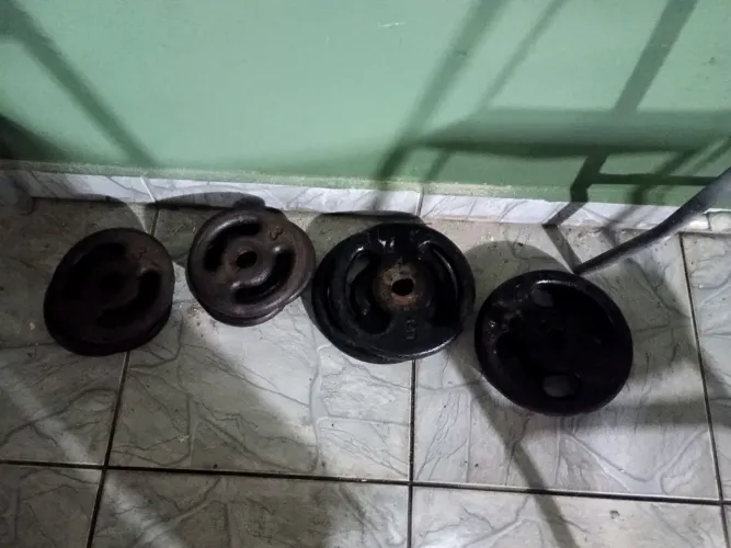 40 kg de Anilhas