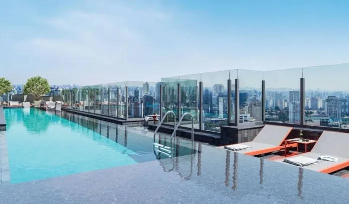 Studio de 34,20m² à venda em Moema, próximo ao metrô