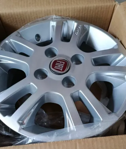 Par Roda Original Fiat Way Aro 13 - Novas Na Caixa (Com NF)