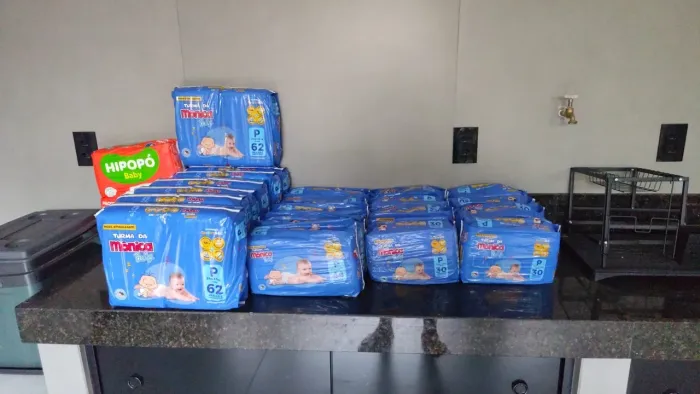 Fraldas Turma da Mônica P