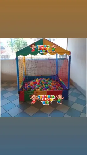 Pula-pula piscina de bolinhas 