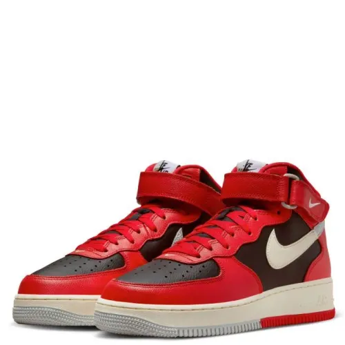 Vendo Nike AIR FORCE 1 Mid tam38<br>AIR FORCE 1 MID '07 LV8<br>BLACK/COCONUT MILK-LIGHT SILVER