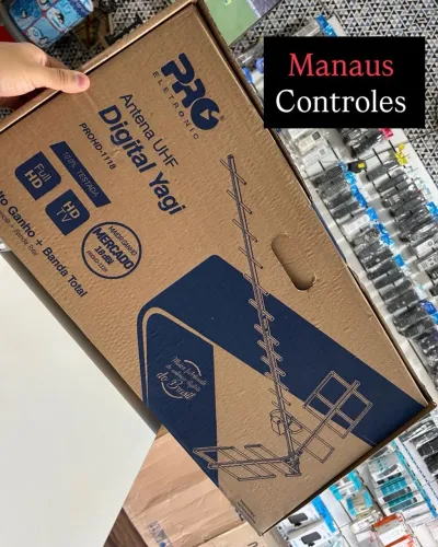 Antena Externa Yagi de 18 DBI Maior Alcance ProEletronic