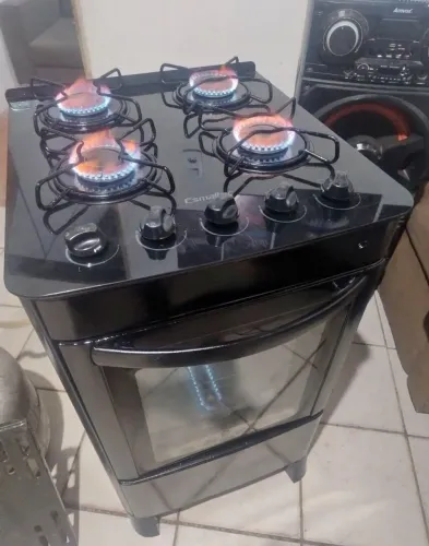 Fogao Mesa de vidro 4 bocas .