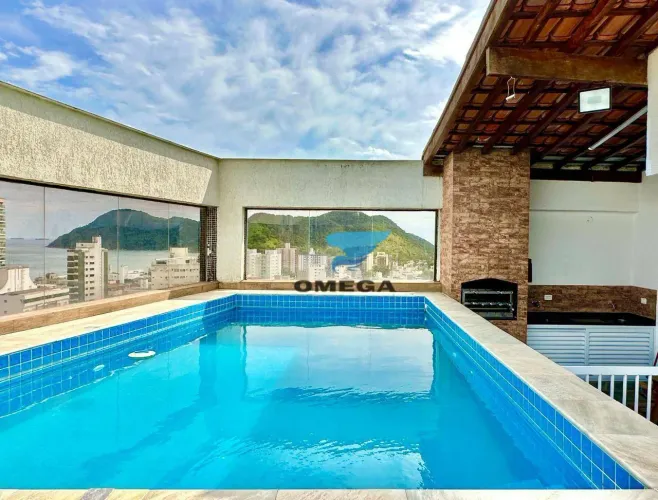 Cobertura com 3 dormitórios à venda, 232 m² por R$ 1.300.000,00 - Jardim Astúrias - Guaruj