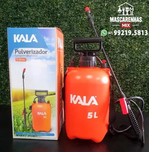 Pulverizador de Compressão Prévia com Jato Regulável 5l KALA COD: 093