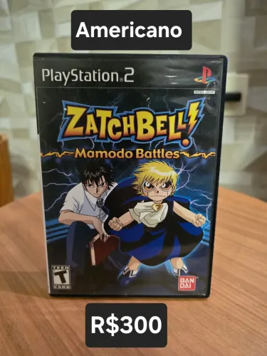 Jogo ZatchBell Playstation 2 Original (Americano)