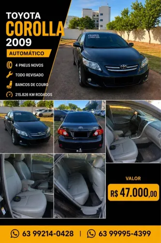 Toyota Corolla XEI 1.8/1.8 Flex 16V Aut. 2009