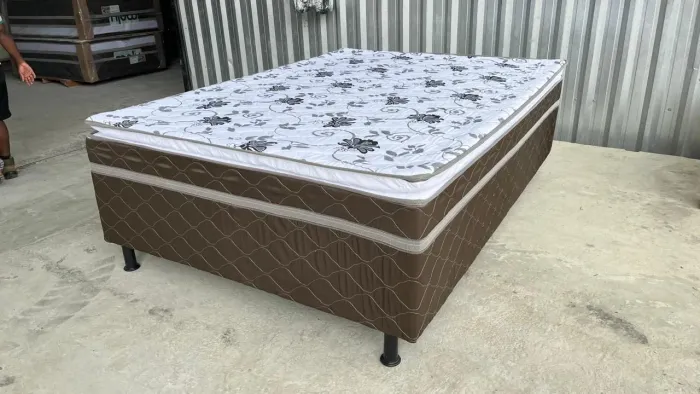 cama de casal D28 com pillow 7 centimetros altura59