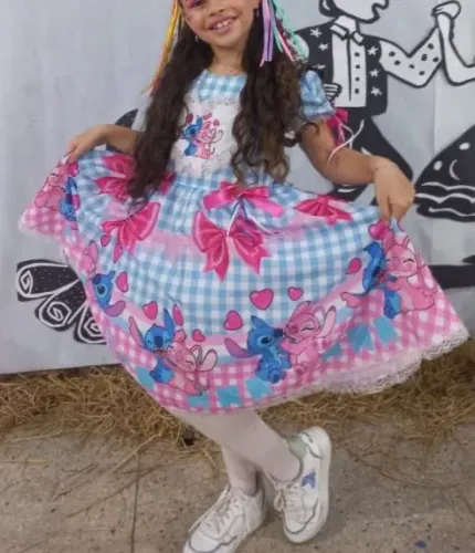Vestido caipira Stitch