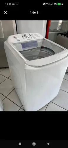 Maquina Eletrolux 13 kilos praticamente nova