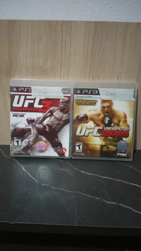 UFC combate super combo originais e completos PS3 - (mídia excelente) 