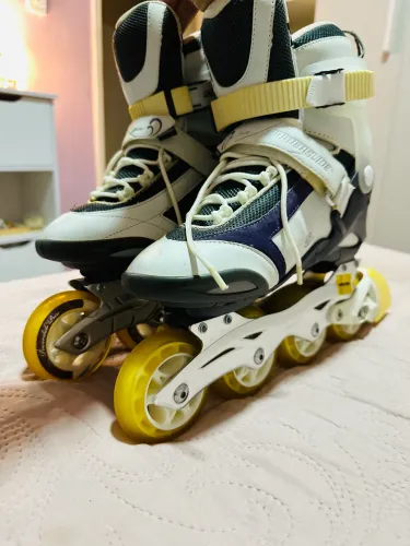 patins powerslide phuzion branco 37/38
