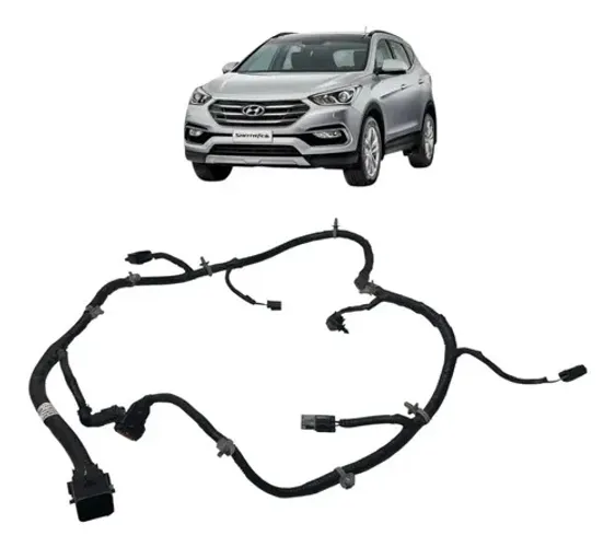 Chicote Parachoque Traseiro Hyundai Santa Fe 2019 918802w064