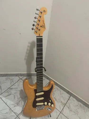 Guitarra Sx Stratocaste Series Ash Sst Natural nova