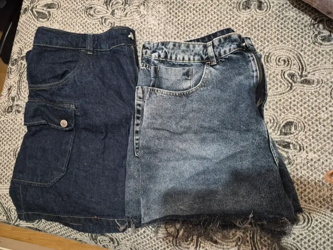 Short e short saia C&A nunca usados