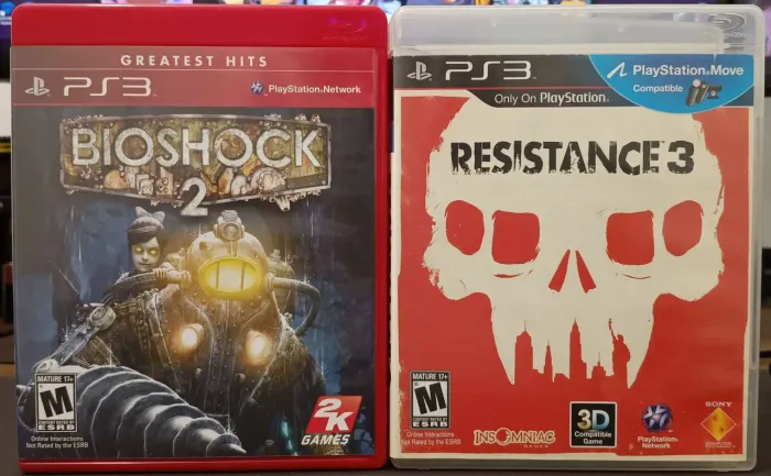 Combo Bioshock 2 & Resistance 3 - PS3