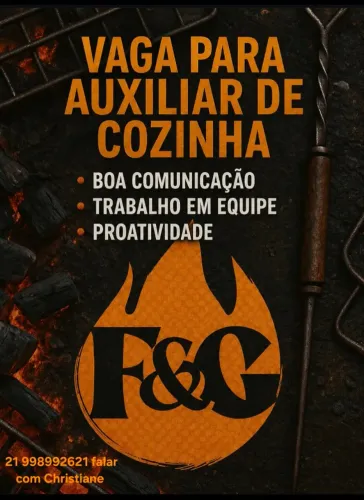 Auxiliar de cozinha
