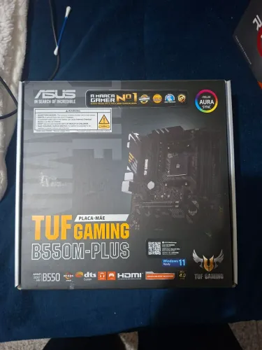 Placa mãe Asus Tuf Gaming B550M-Plus