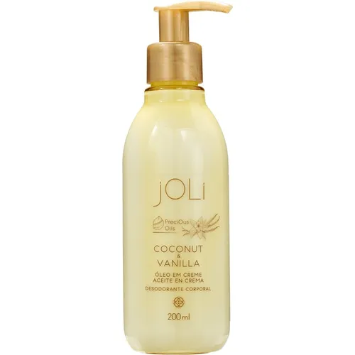 Óleo em Creme Joli Vanilla e Coco 200ml<br><br>