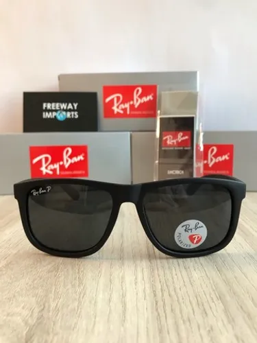 Óculos de sol Justin black lentes polarizadas