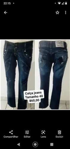 Calça tamanho  40
