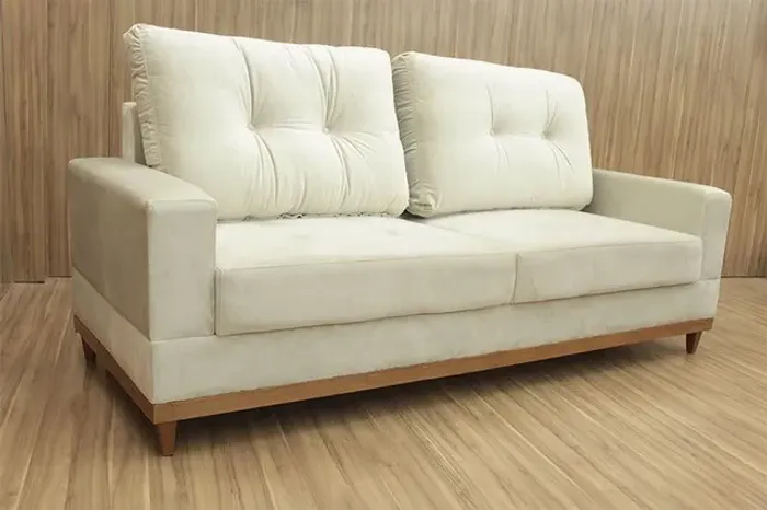 SOFÁ FIXO ESPUMA D28 MOLAS BONEL !!! AP628