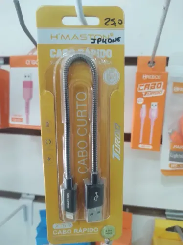 Cabo de Dados Iphone usb em aço
