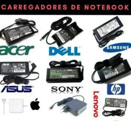 Fonte carregador pra notebook (entrega)
