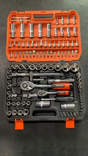 Kit Ferramentas Chave Soquetes Sextavados 108 Peças