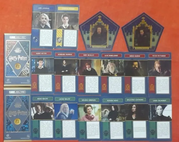 Coleção Cards Harry Potter Cacau Show completa