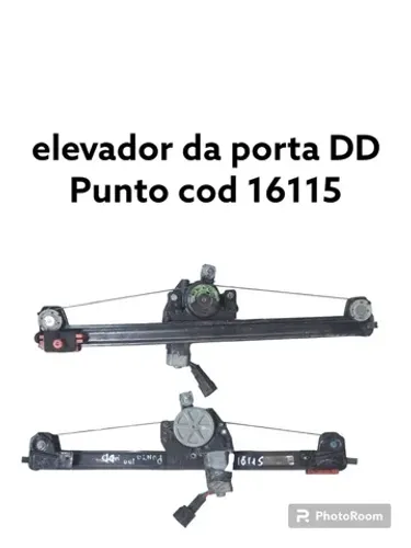 Elevador da porta dianteira direita Fiat Punto