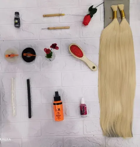 Cabelo Organico 165g 65cm Tufo Liso - Cor (#613)