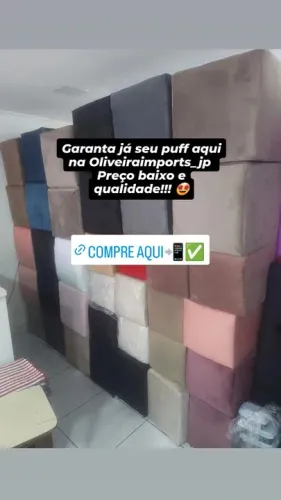Puff padrão 40x40 