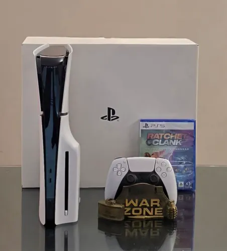 PS5 Slim 1TB + GARANTIA + Jogo RATCHET CLANK