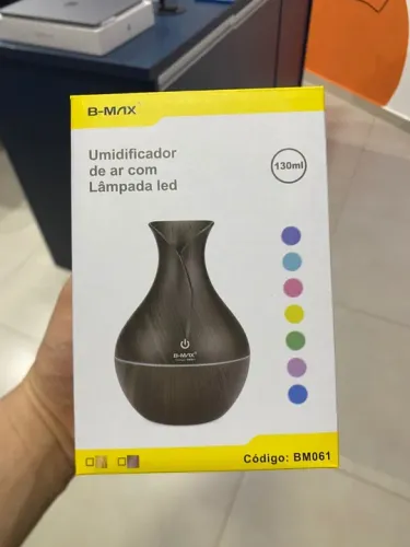 B-Max Umidificador de ar com lâmpada led BM061 | NOVO LACRADO | LOJA FÍSICA