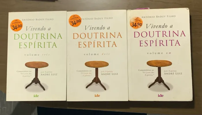 Vivendo a doutrina espírita coleção de livros