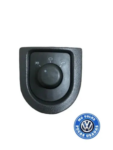 Botão interruptor de regulagem do retrovisor elétrico  Gol, Voyage e Saveiro 