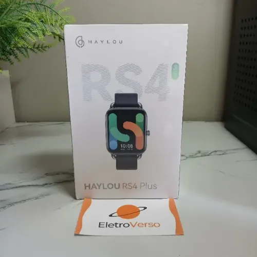 Relógio Inteligente Haylou Rs4 Plus Tela Amoled Lacrado
