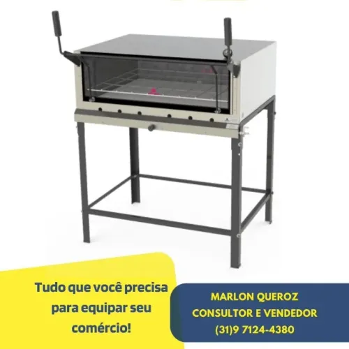 Forno Refratário Progas 90x90 a Gás